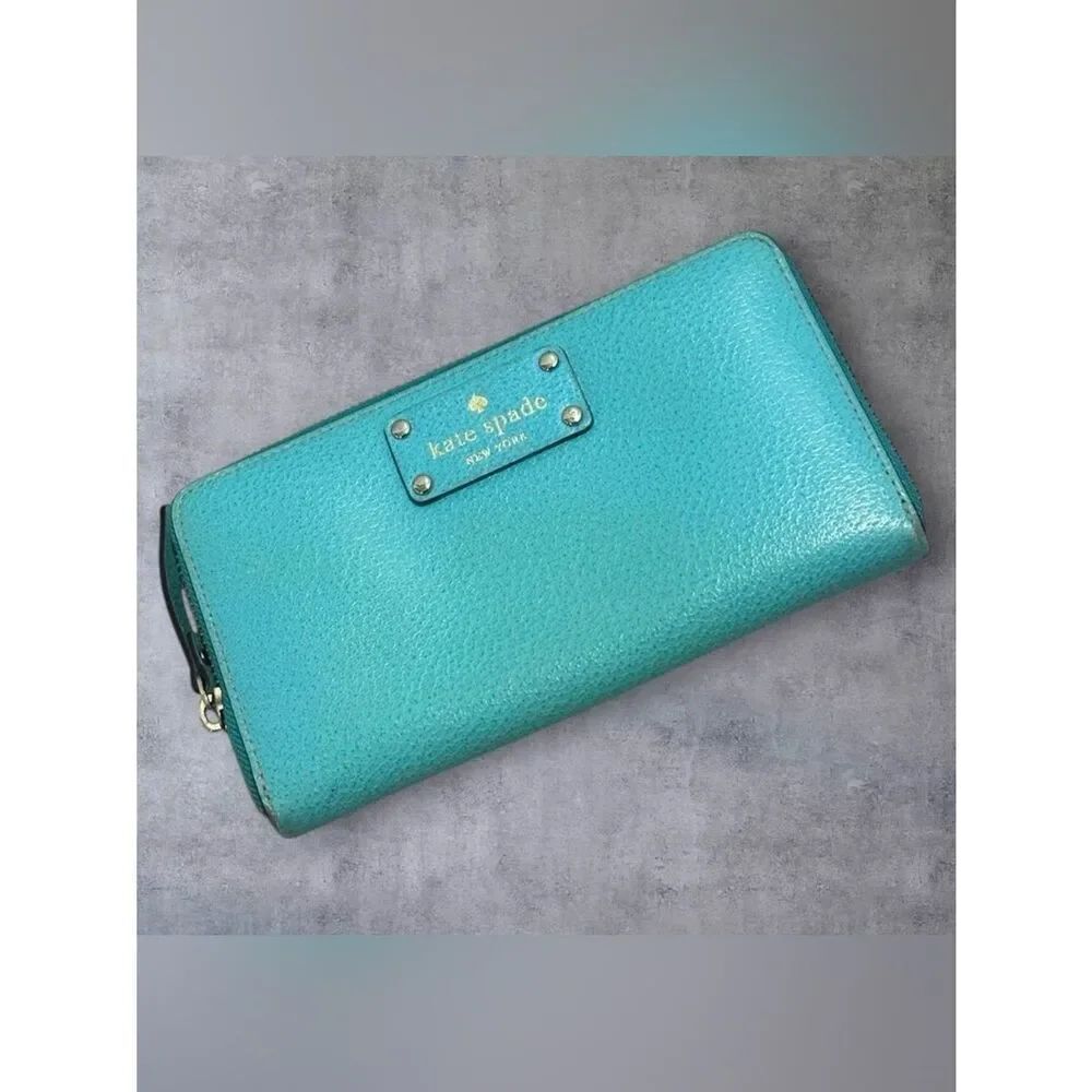 Kate Spade Aqua Blue Wallet
